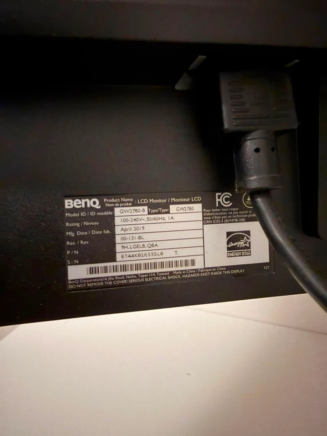 BenQ GW2780 27-inch LCD Monitor - photo 2