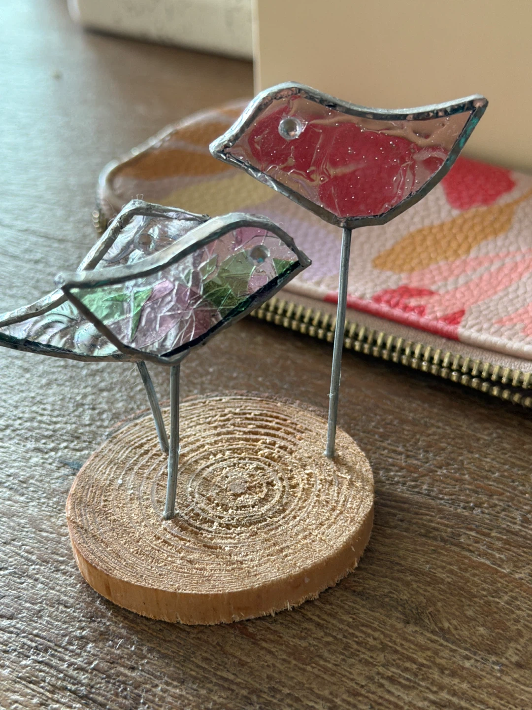 Stained Glass Bird Decorations