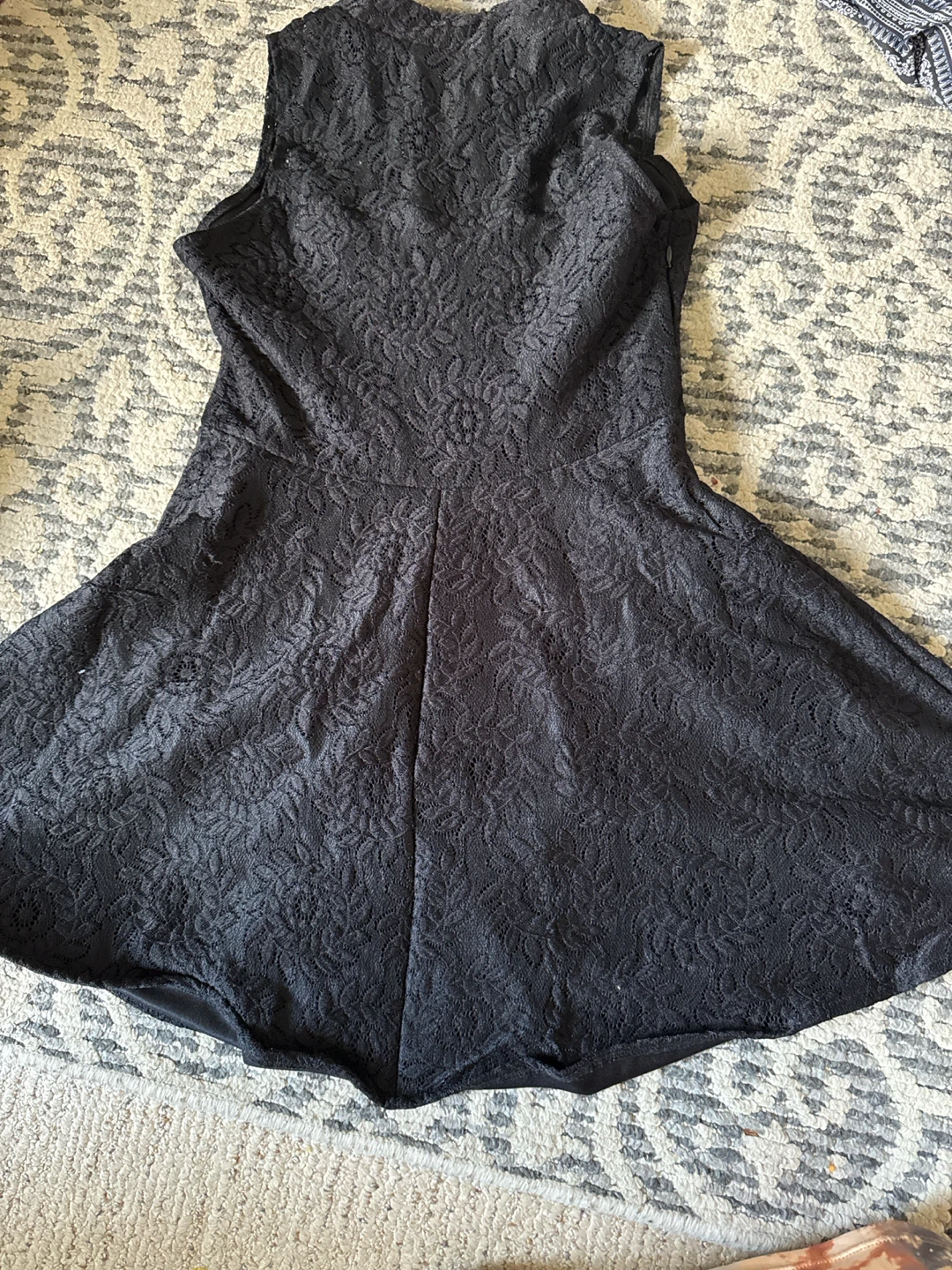 Black Lace Dress Size Small