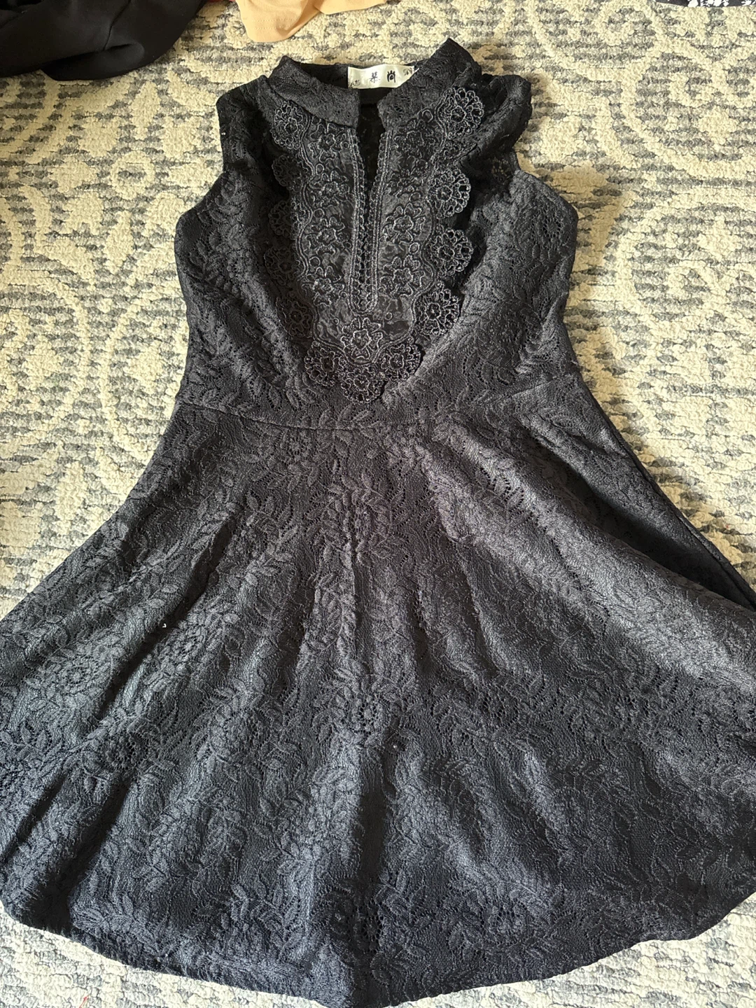 Black Lace Dress Size Small - photo 5