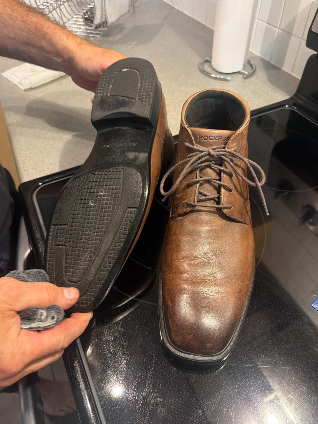 Rockport Men's Leather Chukka Boots