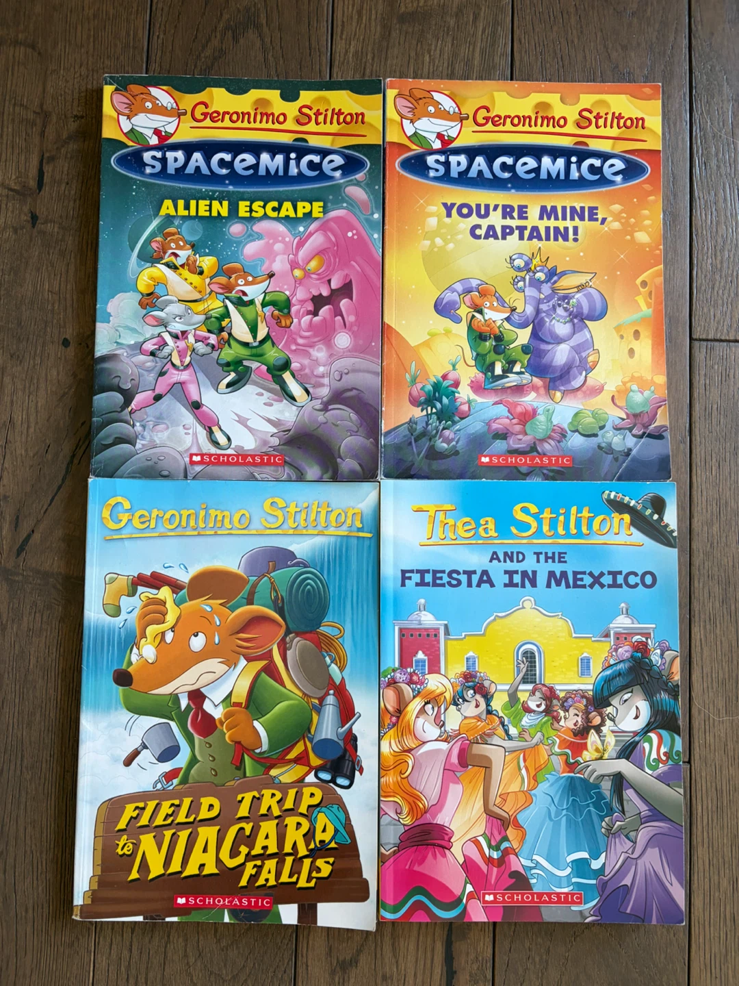 Geronimo Stilton & Thea Stilton Books (4-Book Lot)