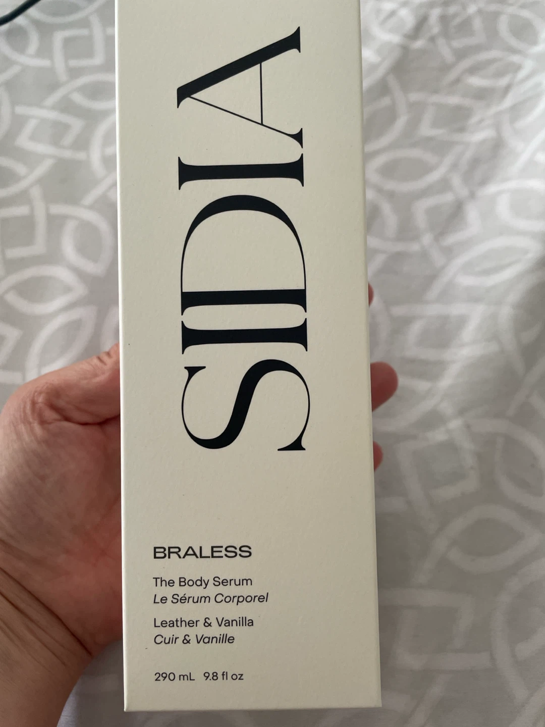 SIDIA Braless The Body Serum Leather & Vanilla 290 mL