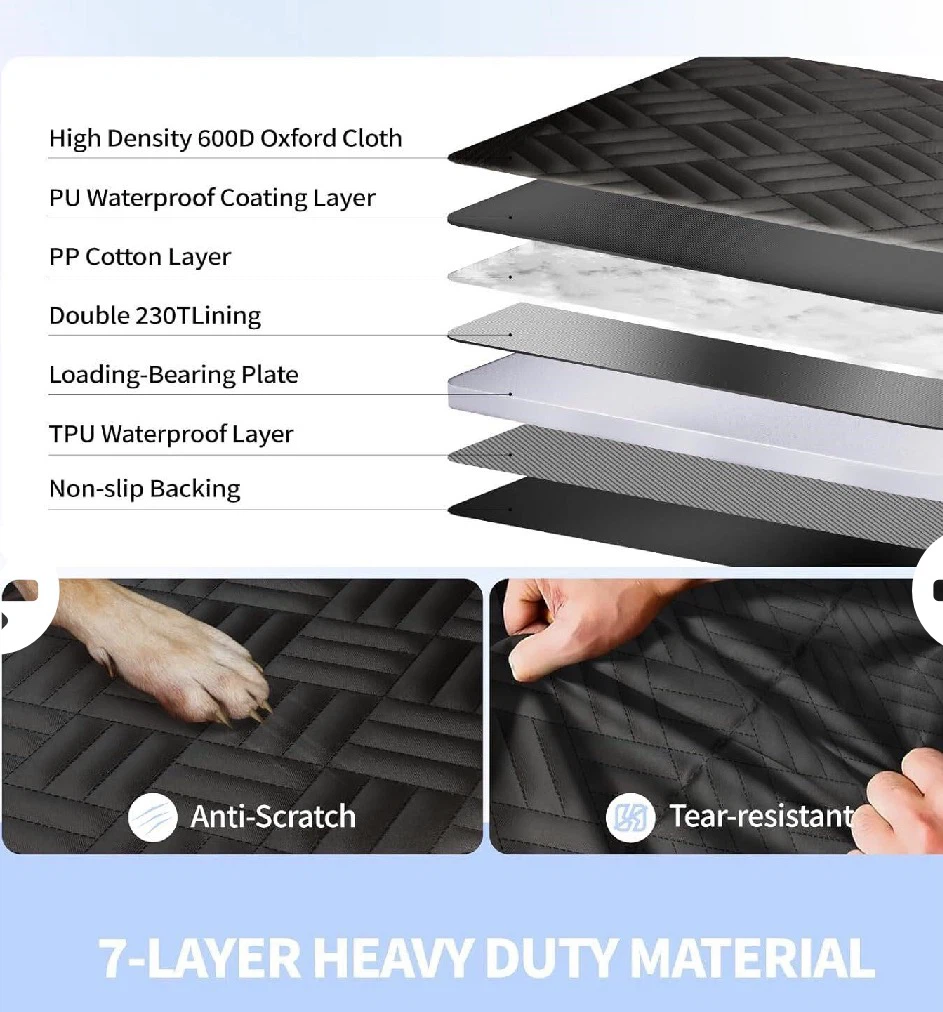 Heavy Duty 7-Layer Dog Car Seat Extender - photo 3