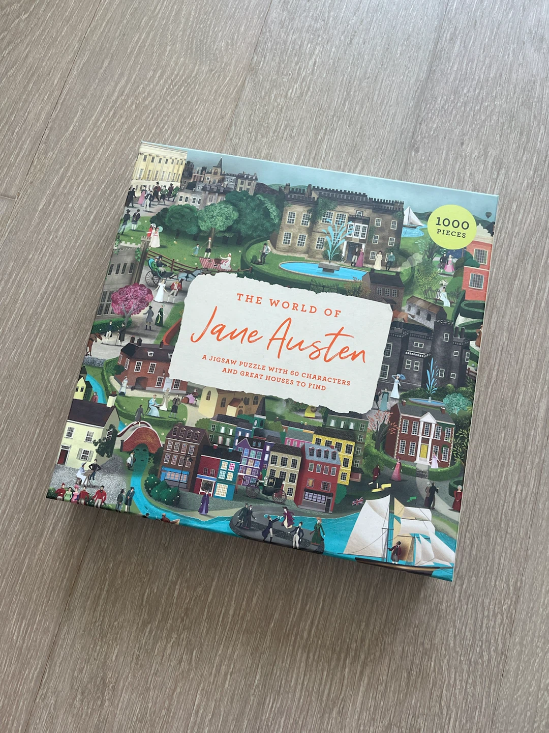 The World of Jane Austen 1000 Piece Puzzle
