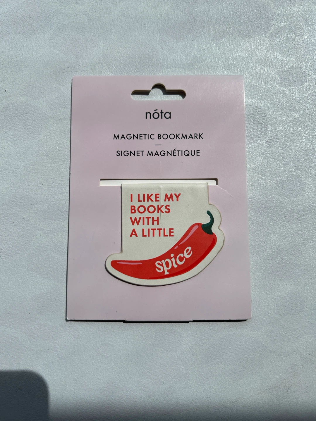 Nota Magnetic Bookmark "Spice" Chili Pepper