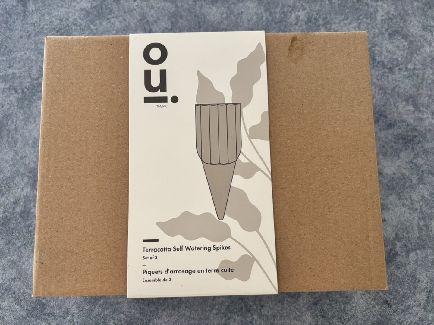 Oui Terracotta Self Watering Spikes (Set of 3)