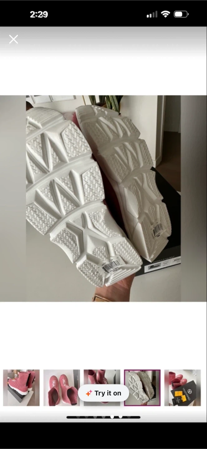 Valentino Shoes Pink Sock Boots - photo 3