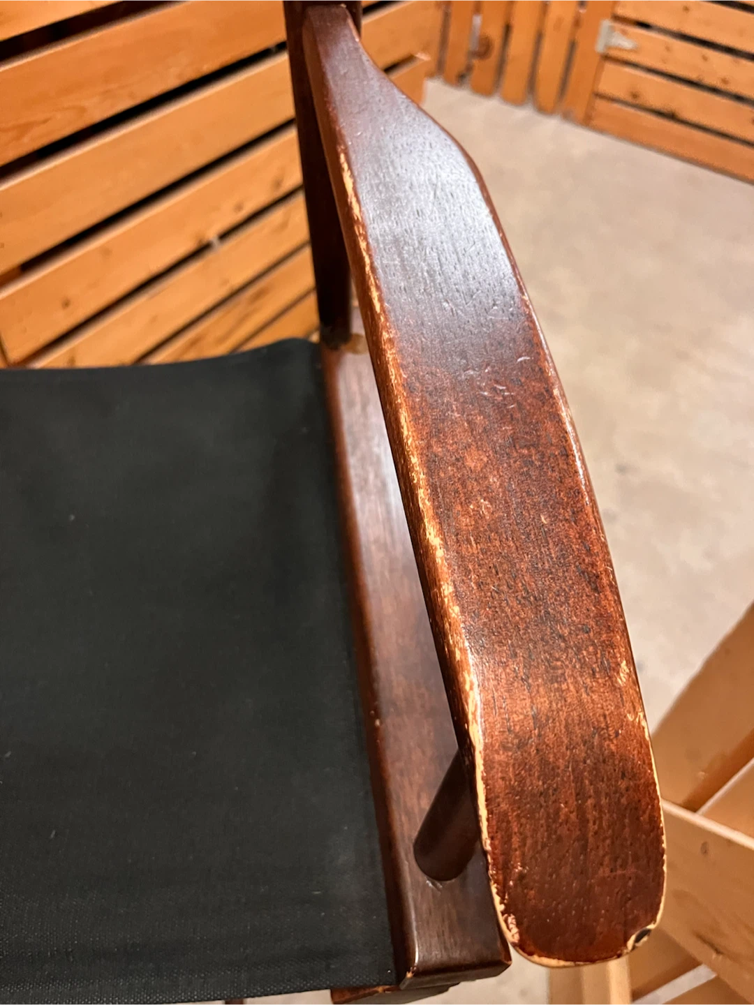 Director's Chair - Wooden Frame - photo 4