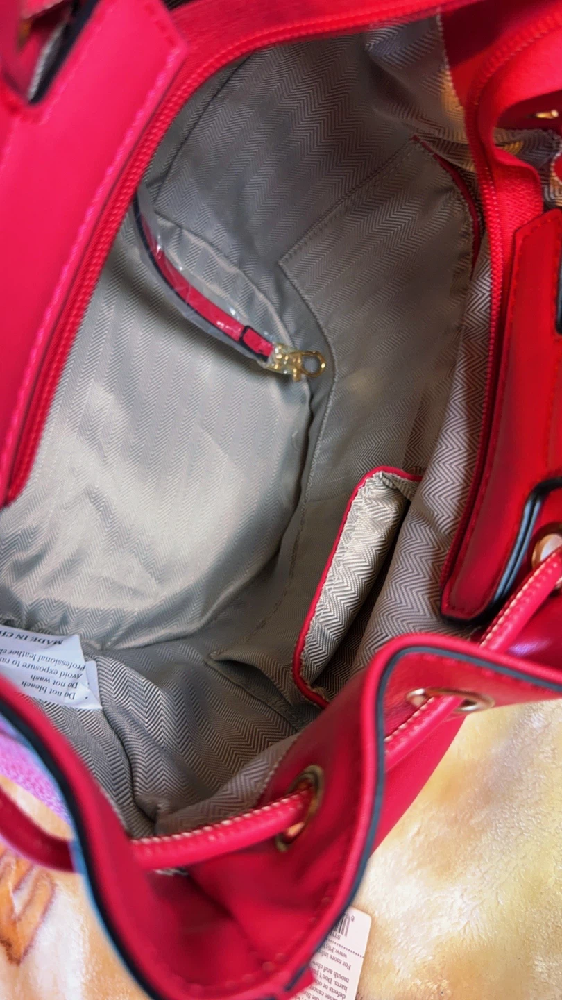 Pink Bucket Bag with Matching Wallet - photo 3