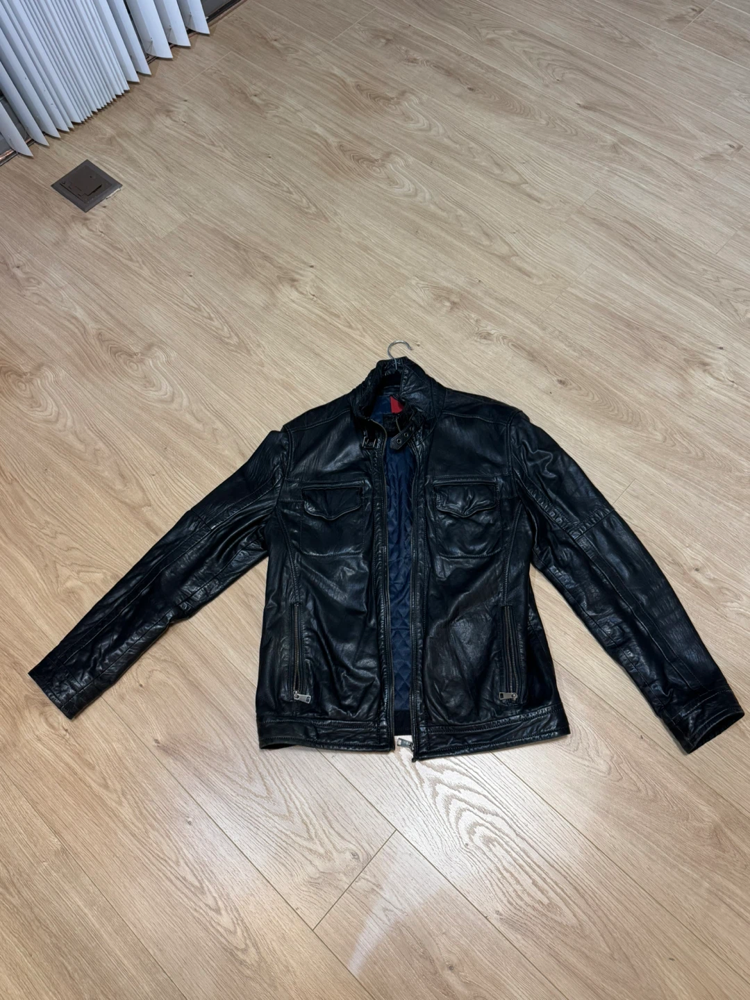 Black Man’s Leather Jacket