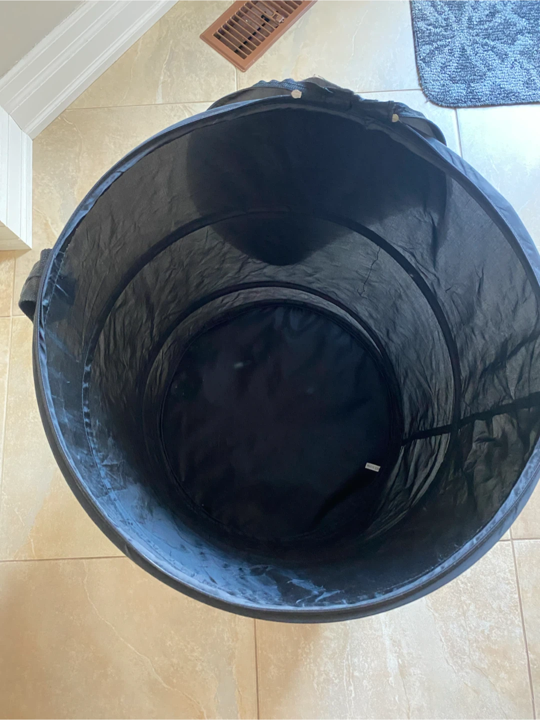 Black Pop-Up Laundry Hamper - photo 2