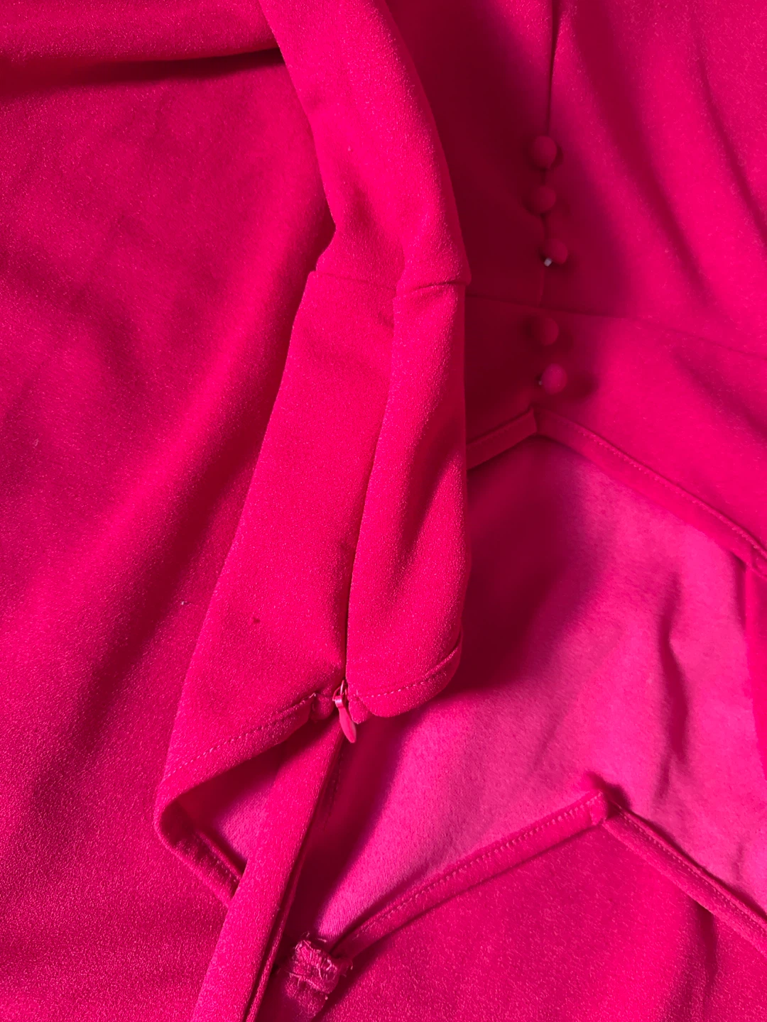 Red Spaghetti Strap Midi Dress Size Small - photo 4