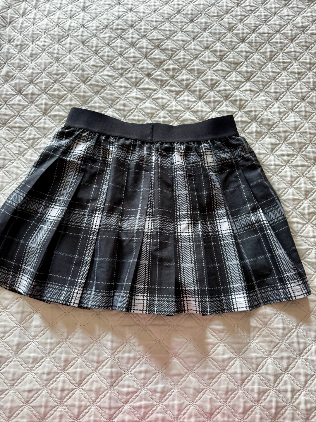 Alo Plaid Tennis Skirt with Shorts - photo 3
