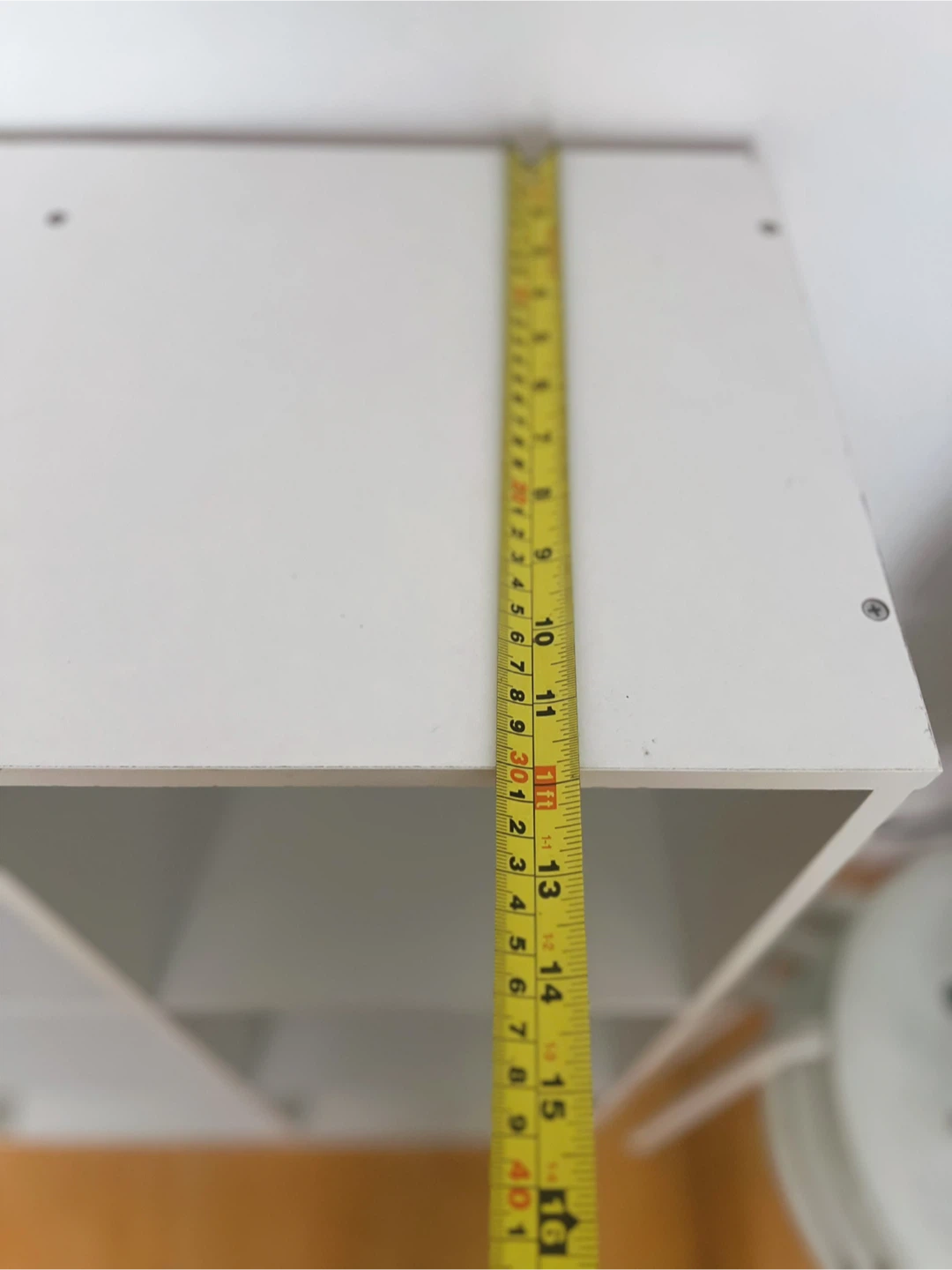 White 6-Cube Storage Shelf - photo 4