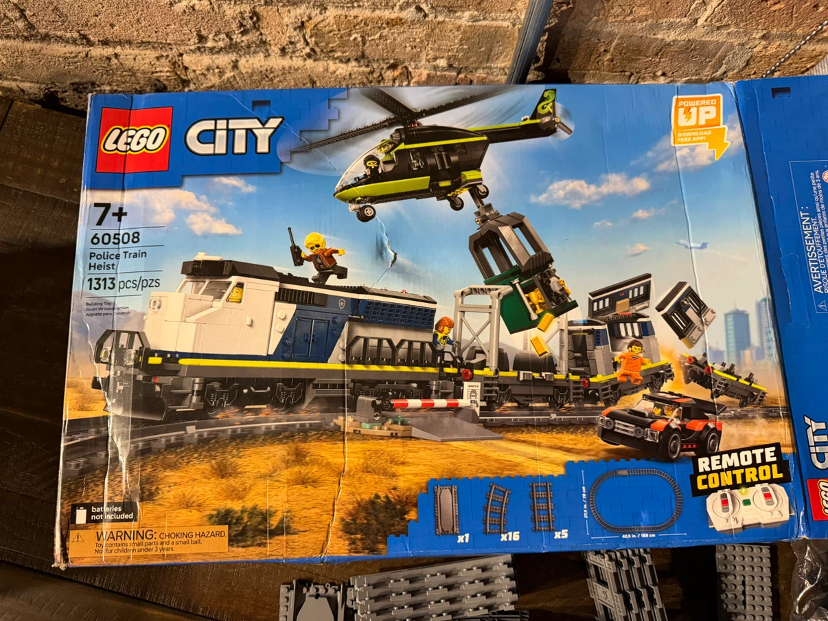 LEGO City Police Train Heist 60508 Building Set