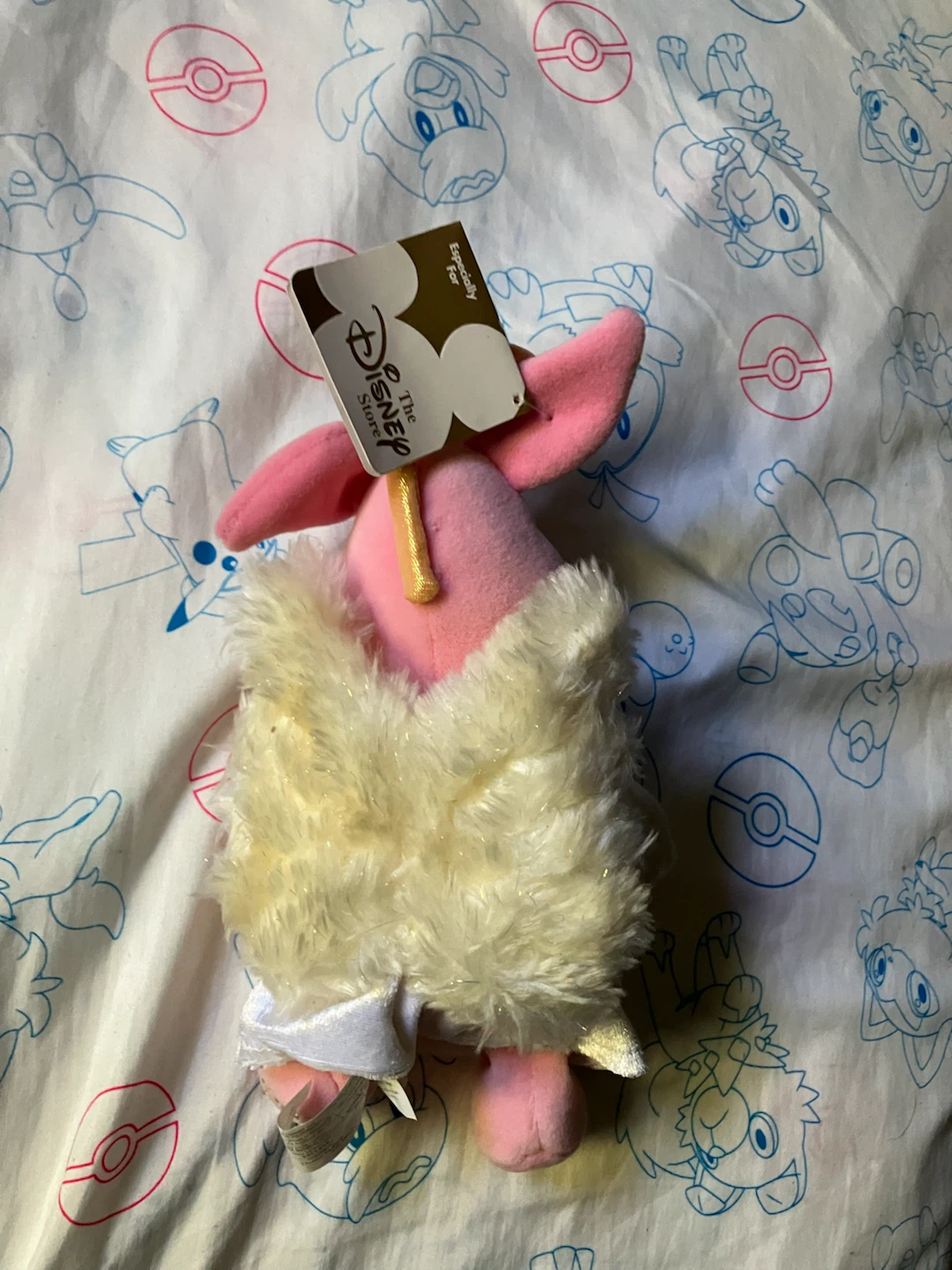 Disney Store Piglet Angel Plush Toy - photo 3