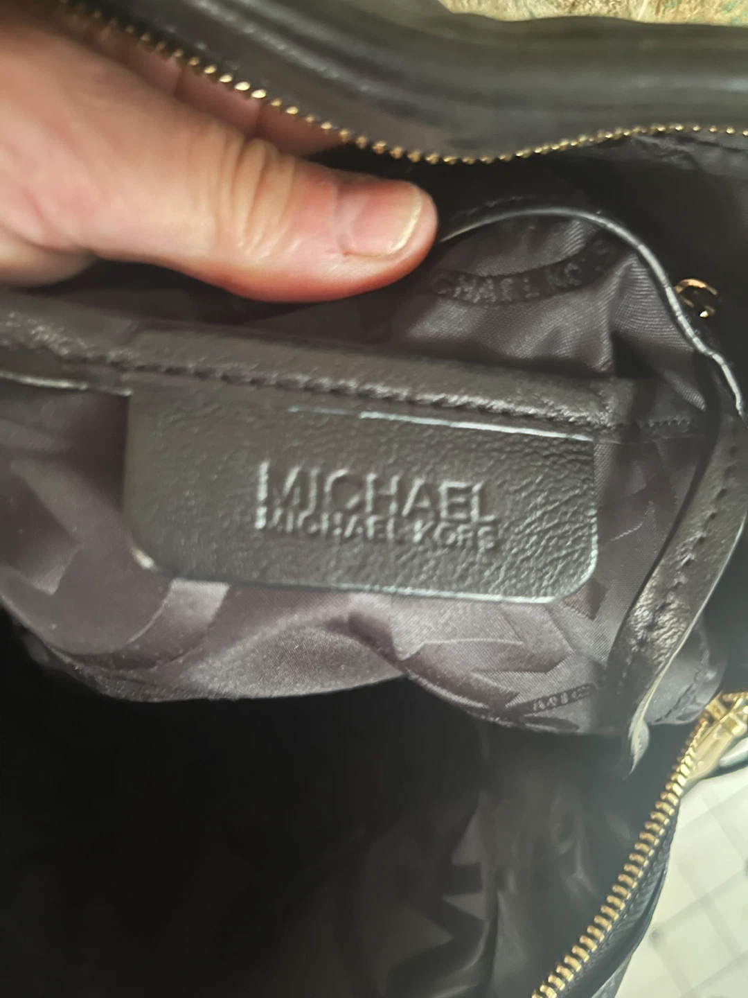 Michael Kors Black Leather Satchel Bag - photo 3