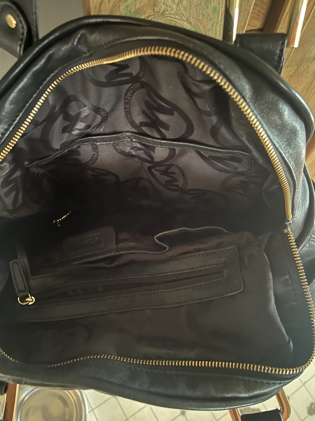 Michael Kors Black Leather Satchel Bag - photo 5