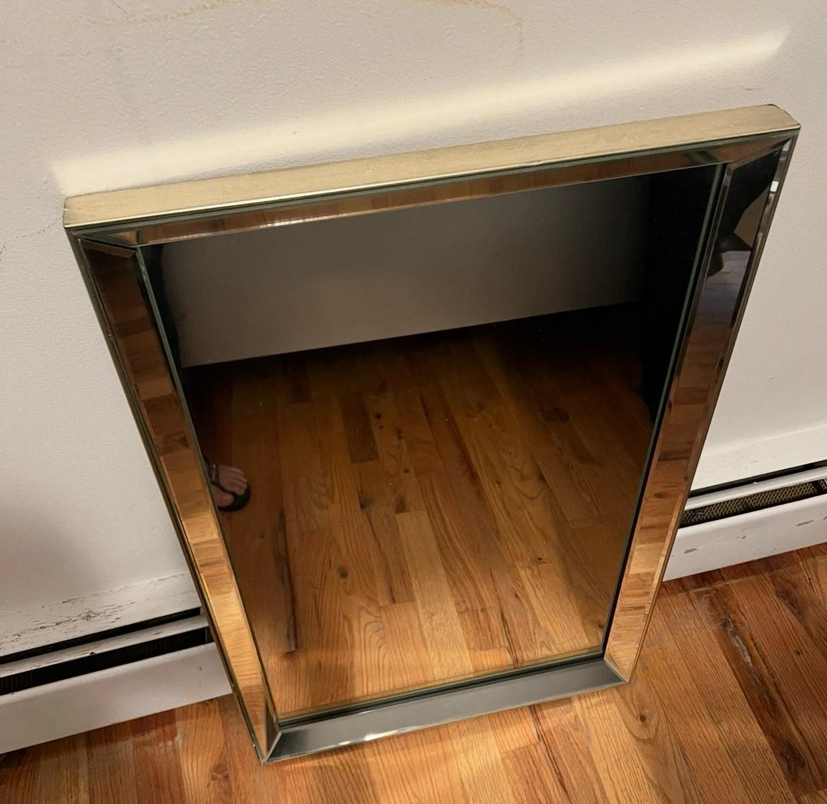 Framed Mirror with Beveled Edges - photo 4