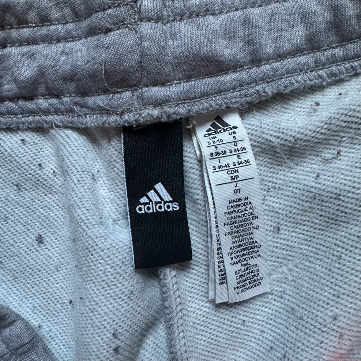 Adidas Grey Joggers size small - photo 3