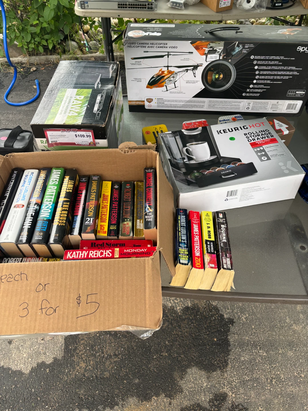 Village wide garage sale today! Yellowstone