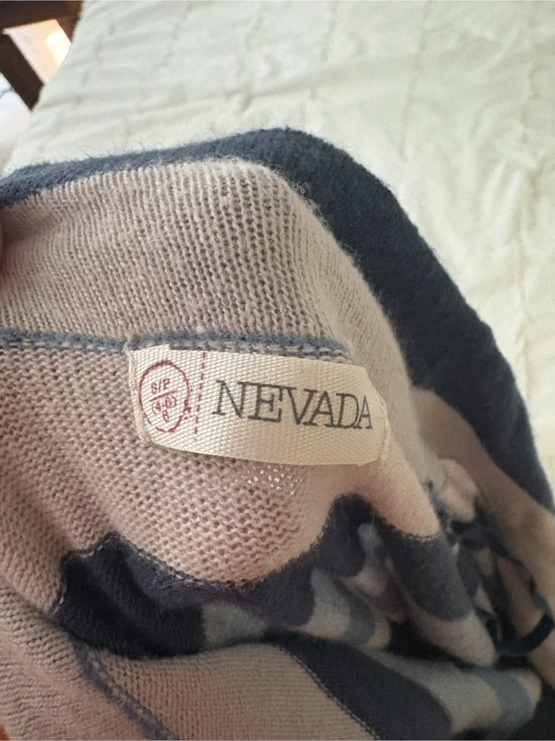 Nevada Striped Cowl Neck Sweater - photo 2