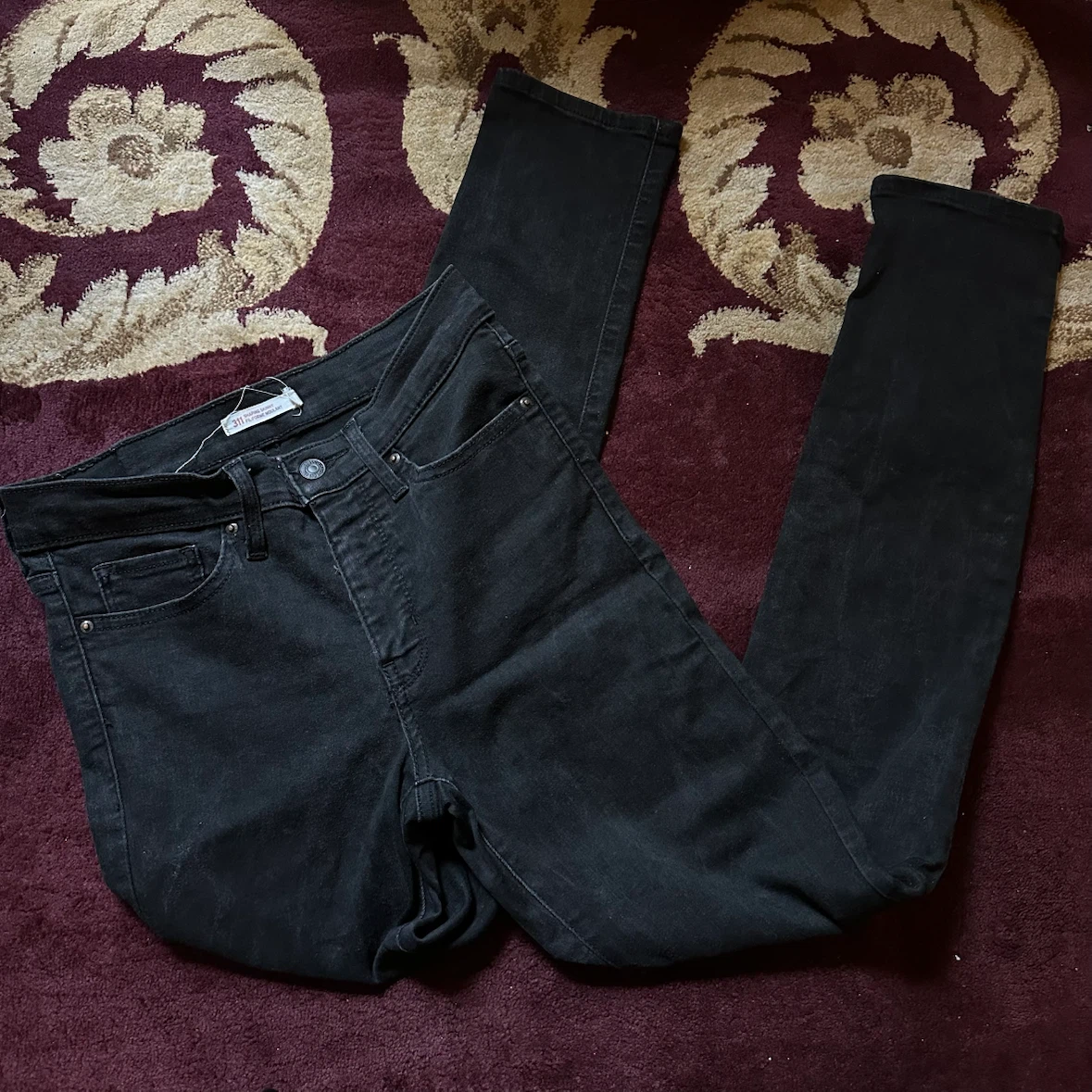 Levi's Shaping Denim Jeans Black 27x30”