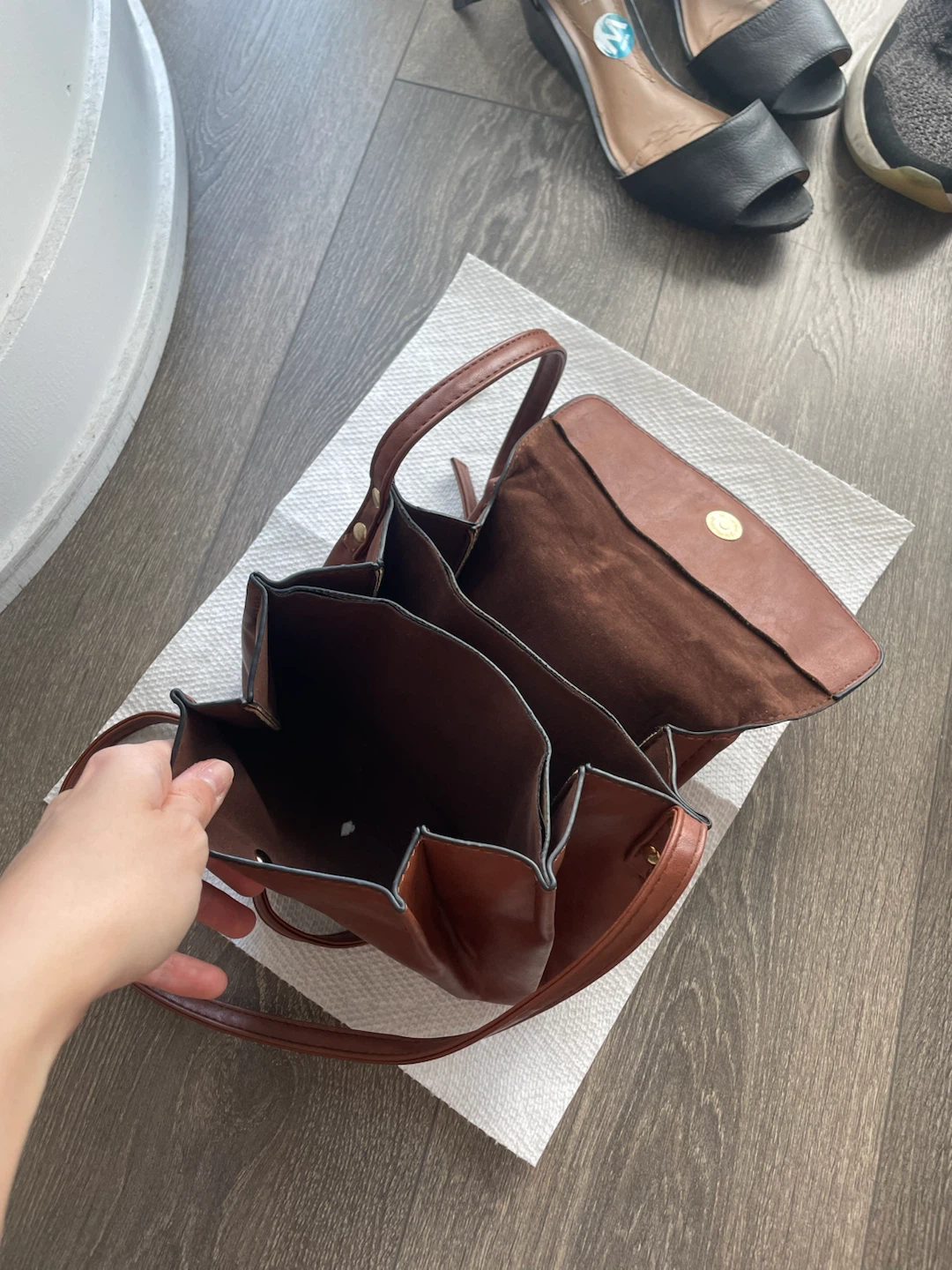 Brown crossbody purse - photo 4