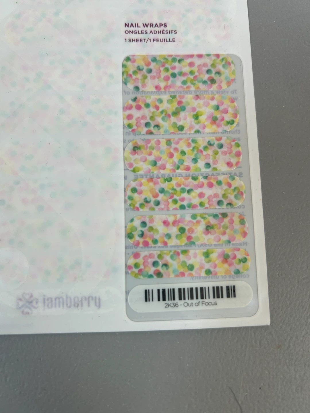 Jamberry Nail Wraps - Fractal & Out of Focus - photo 2