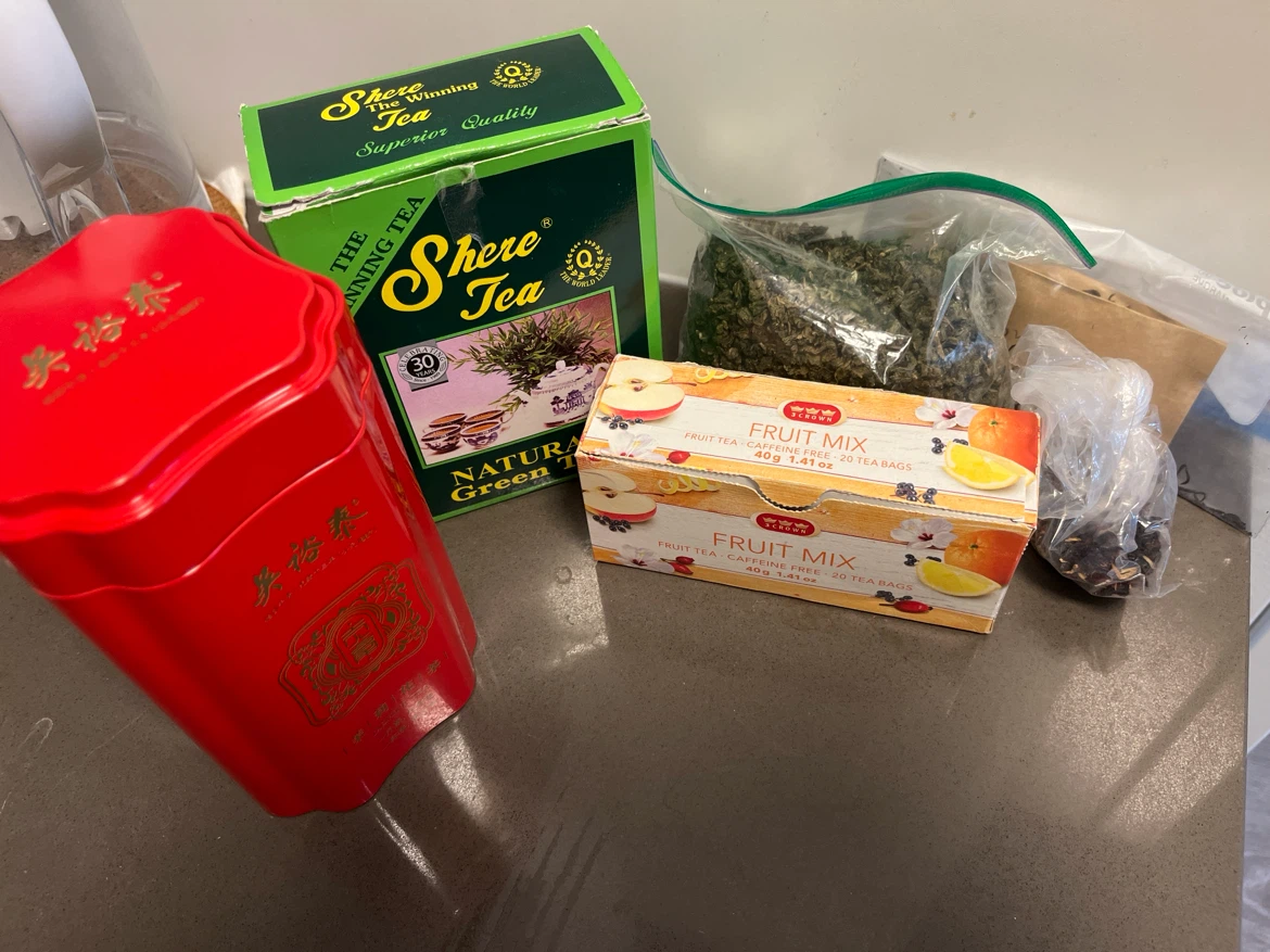 Lots of tea