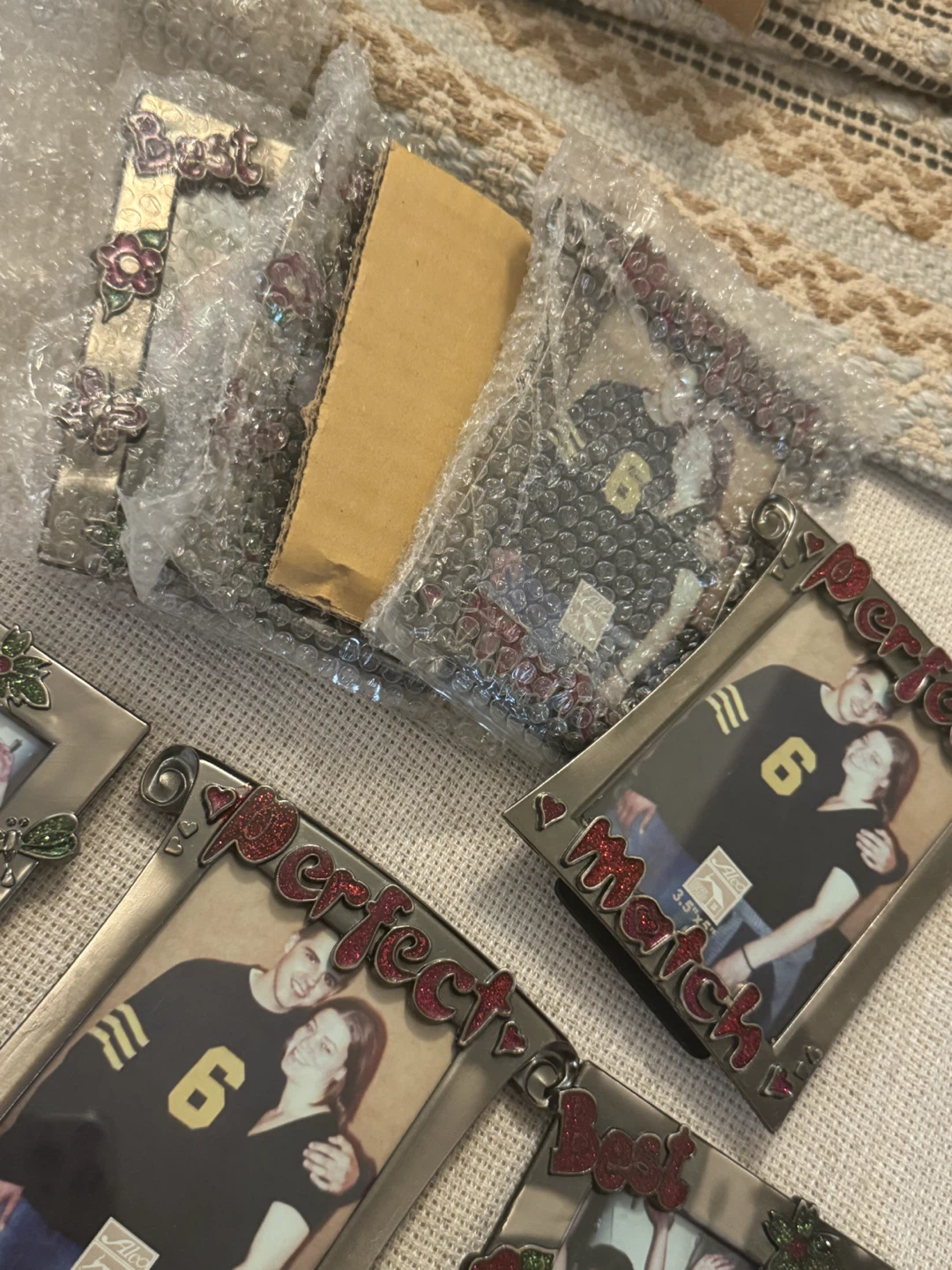 12 Alco Home Photo Frames "Perfect Match" "Best Friends" - photo 5