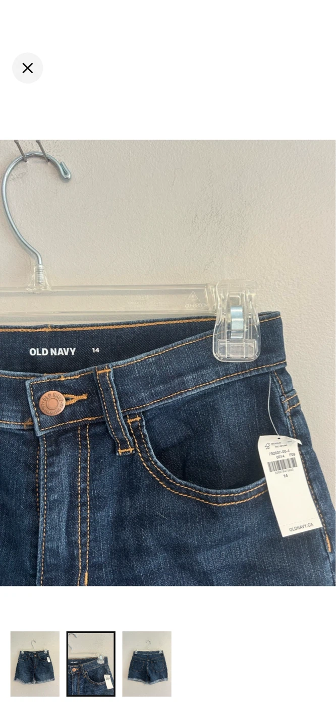 Old Navy Denim Shorts Size 14 - photo 2