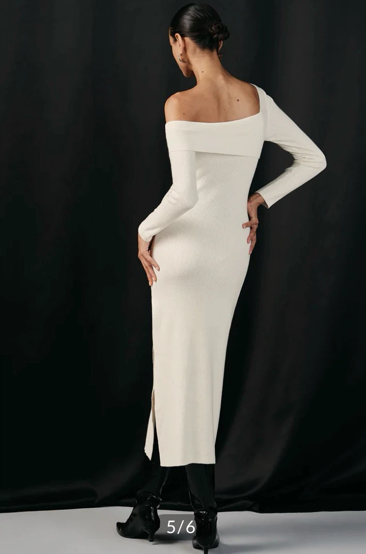 Dynamite cream knit dress - photo 2