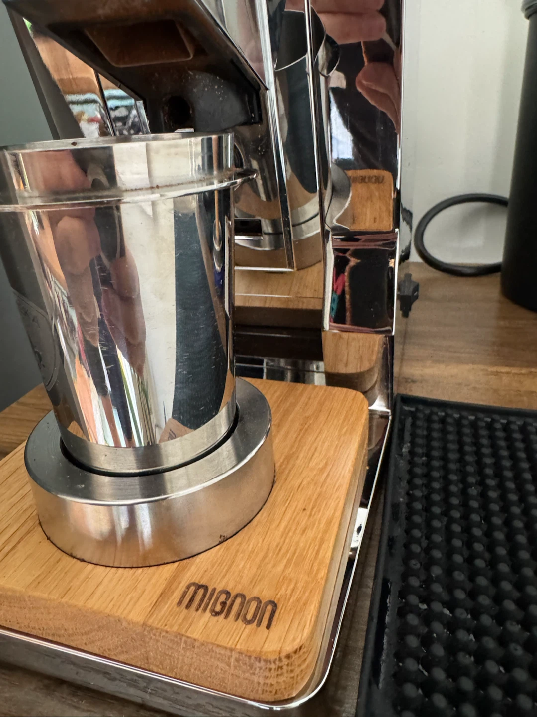 Eureka Oro Mignon Single Dose Grinder + Rubber coffee mat - photo 2