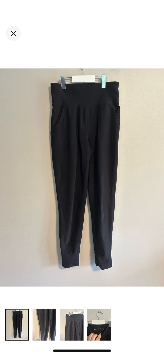 Old Navy Active High-Rise Jogging Pants Black Size L