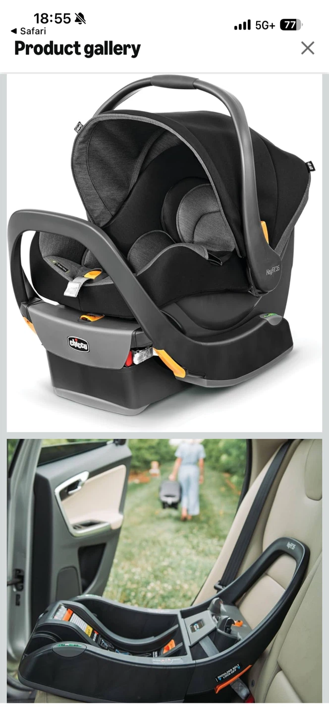 Chicco KeyFit 35 ClearTex Extended-Use Infant Car Seat - photo 4