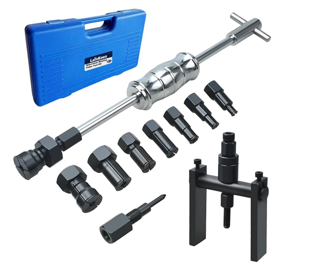 12pcs Blind Bearing Puller Tool Kit w/ Case