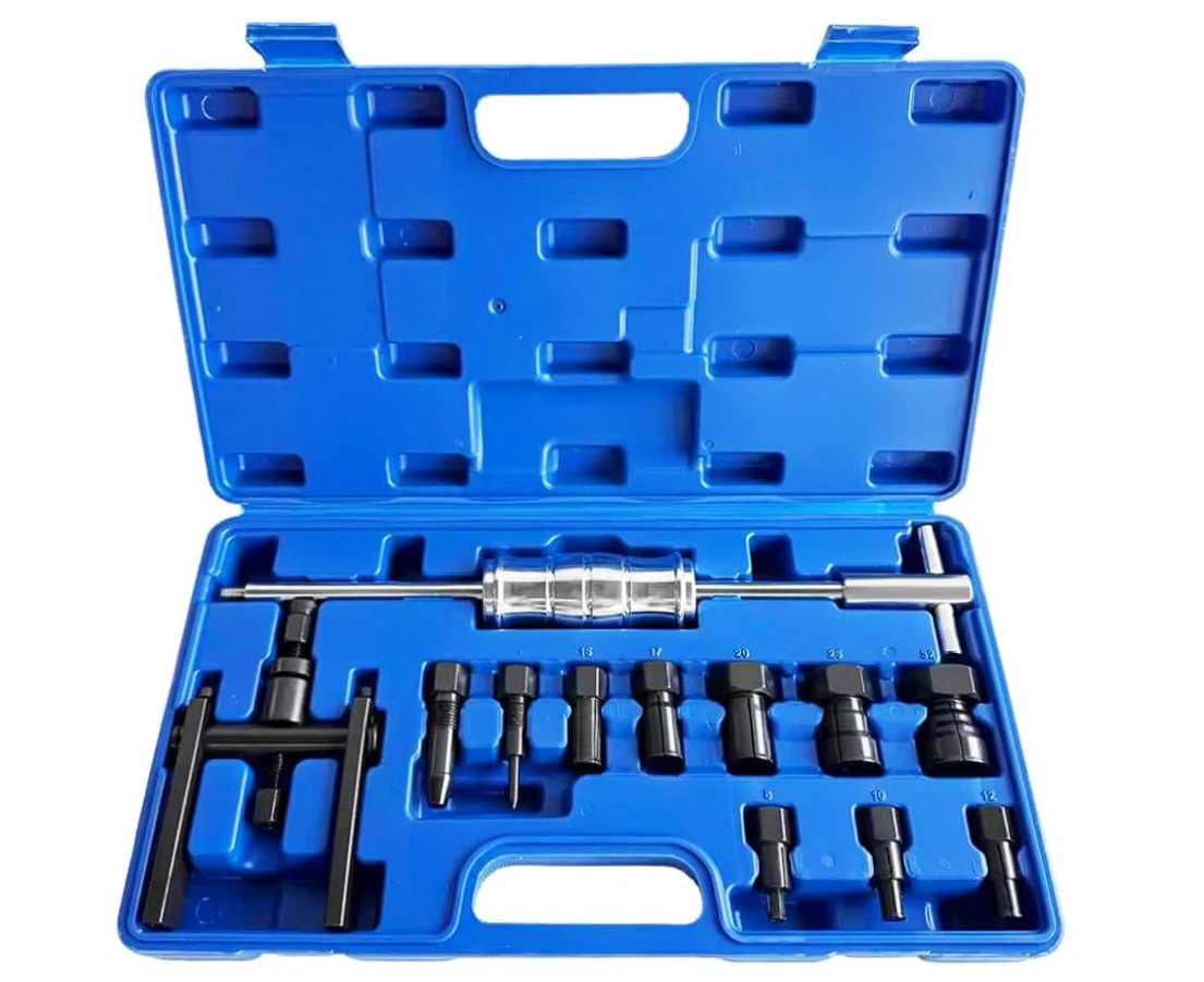 12pcs Blind Bearing Puller Tool Kit w/ Case - photo 2