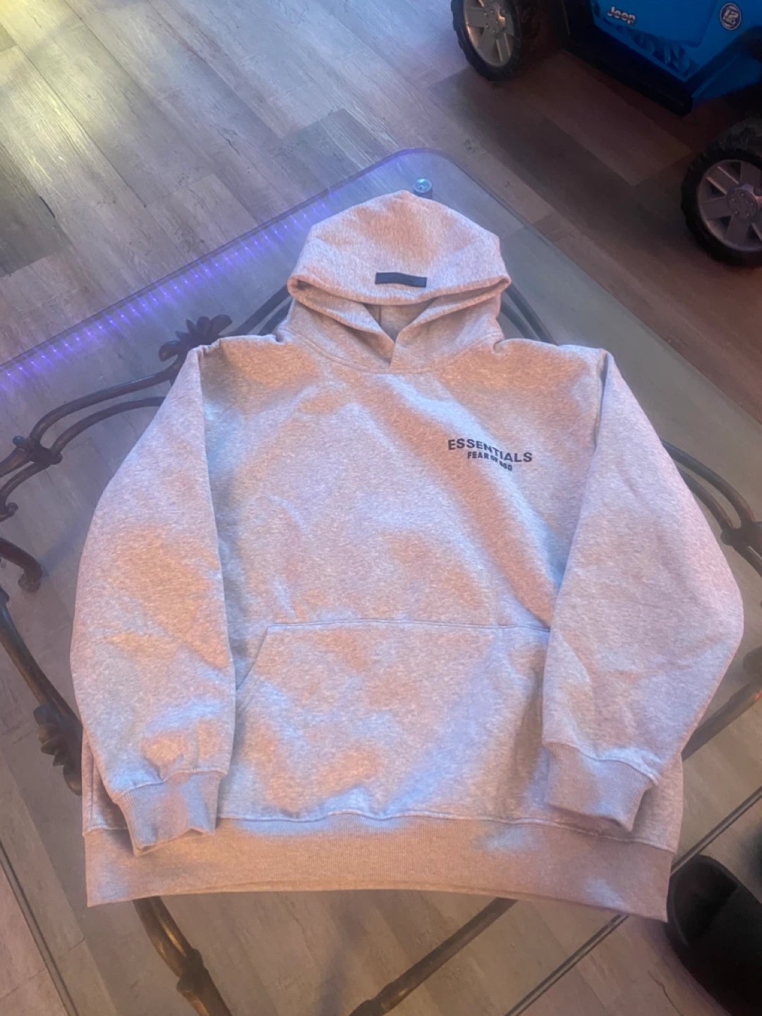 ESSENTIALS Fear of God Grey Hoodie Size M