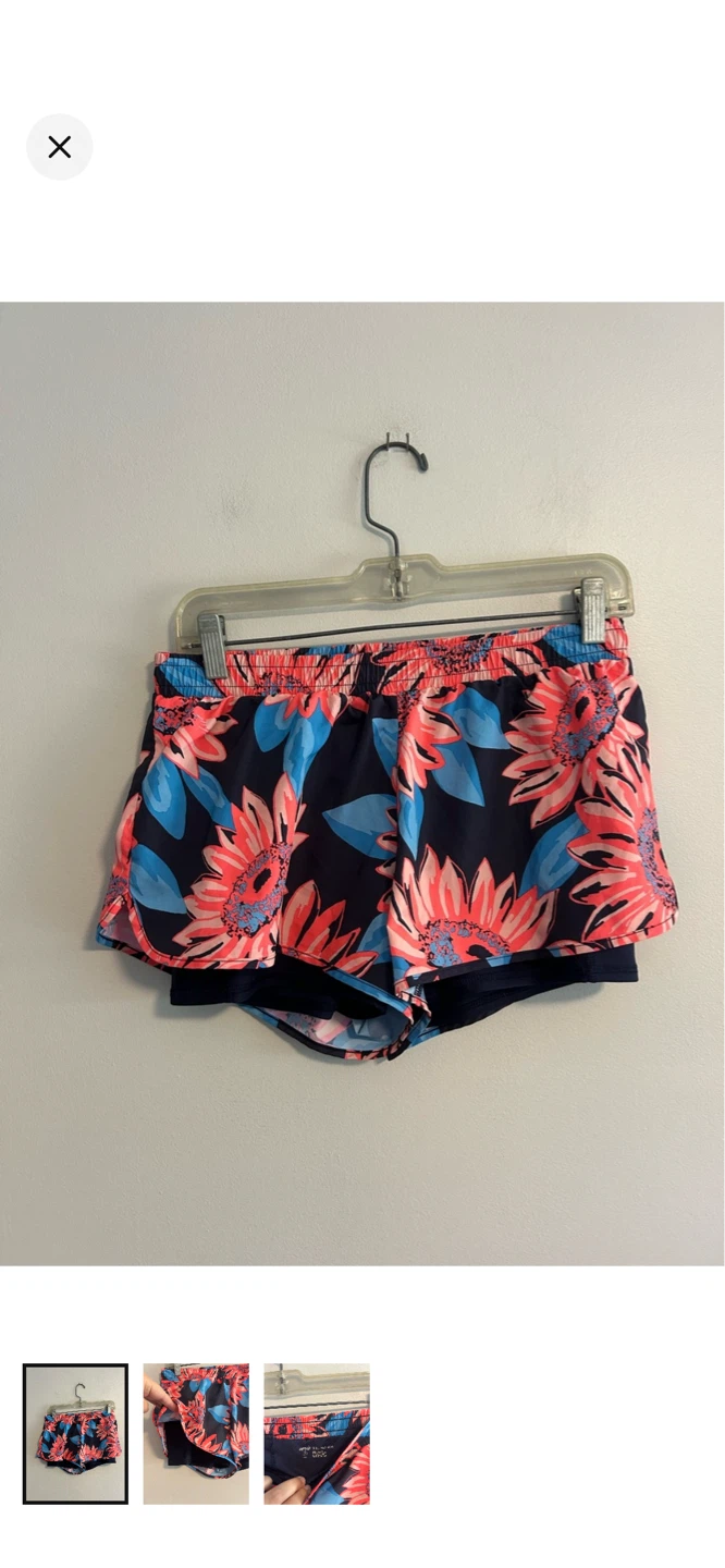 Aerie Floral Running Shorts