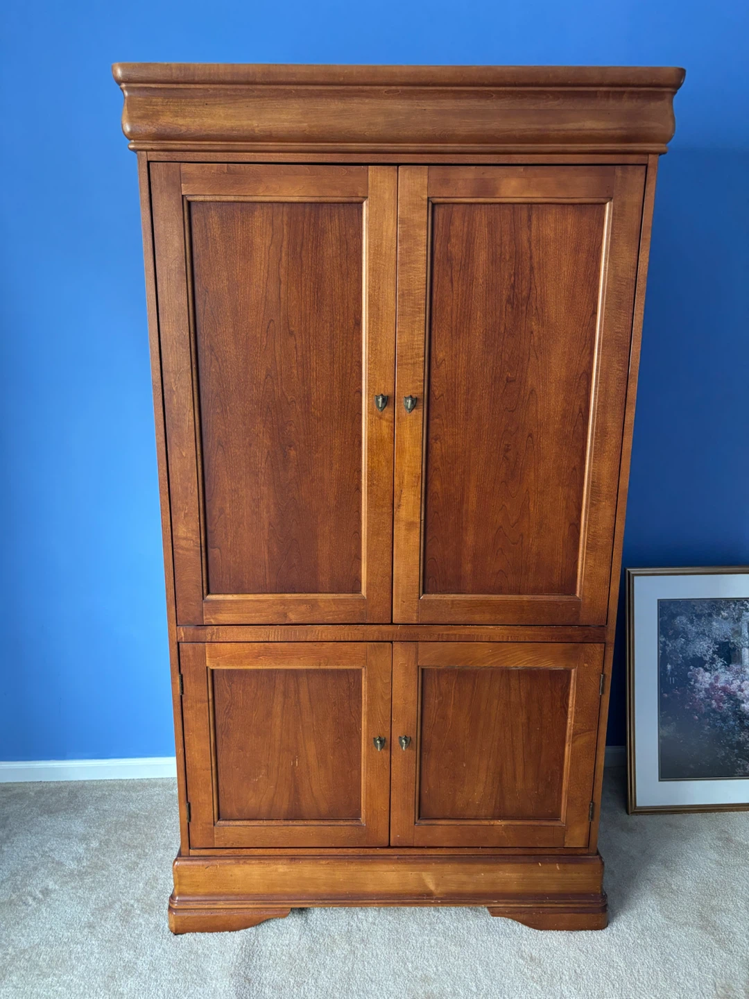 Wooden Armoire Cabinet