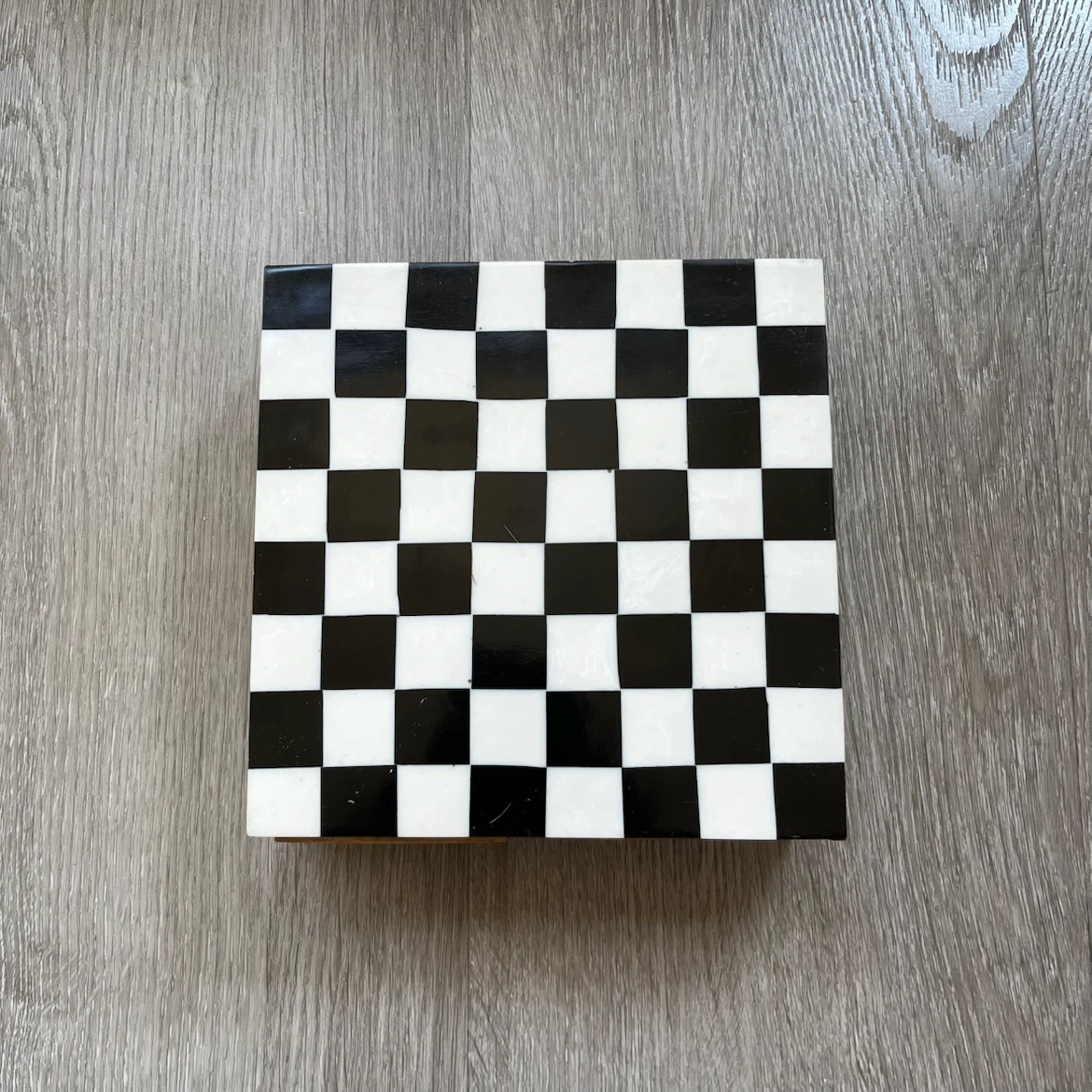 Wooden Decorative Box (6x6x2 in) - photo 2