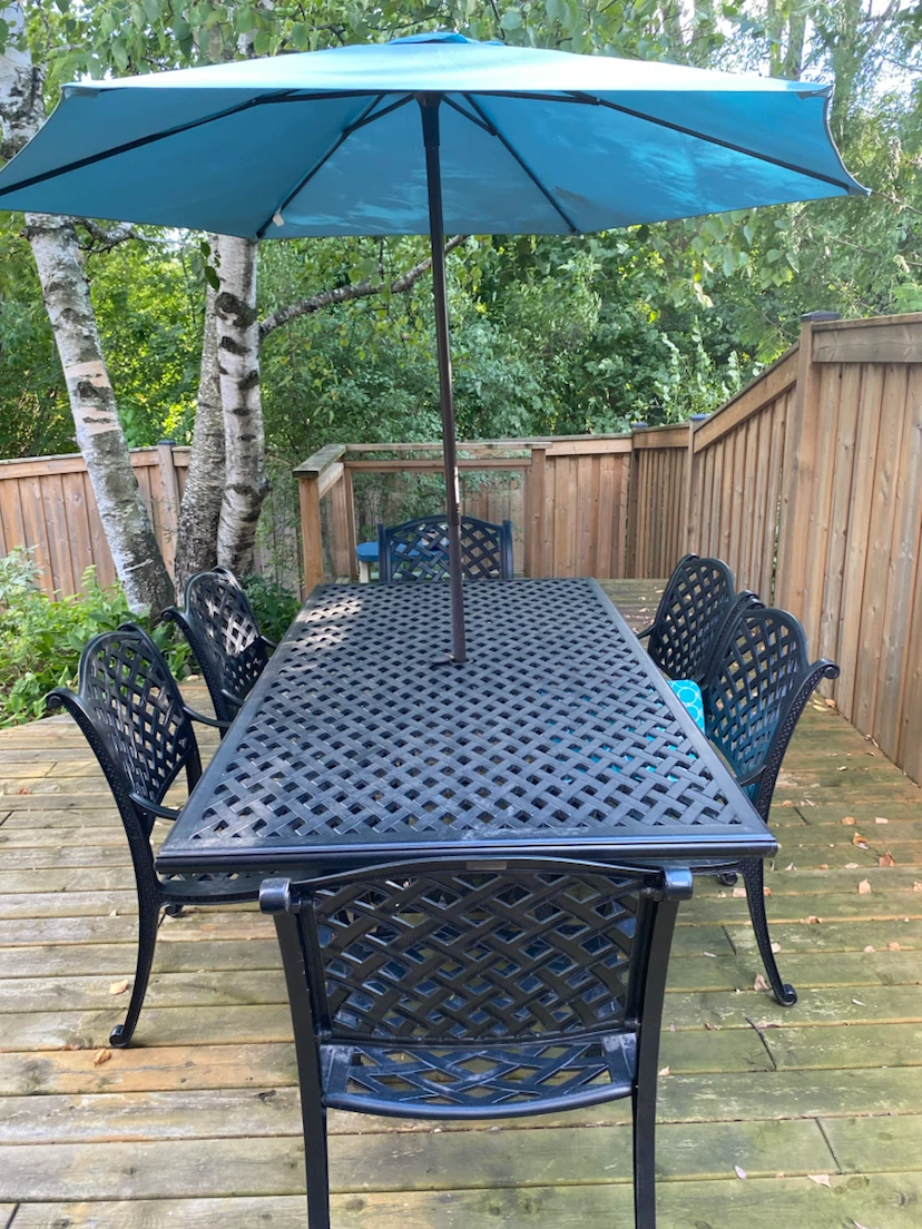 Outdoor Dot Furniture 6 Seat Solid Dining Set