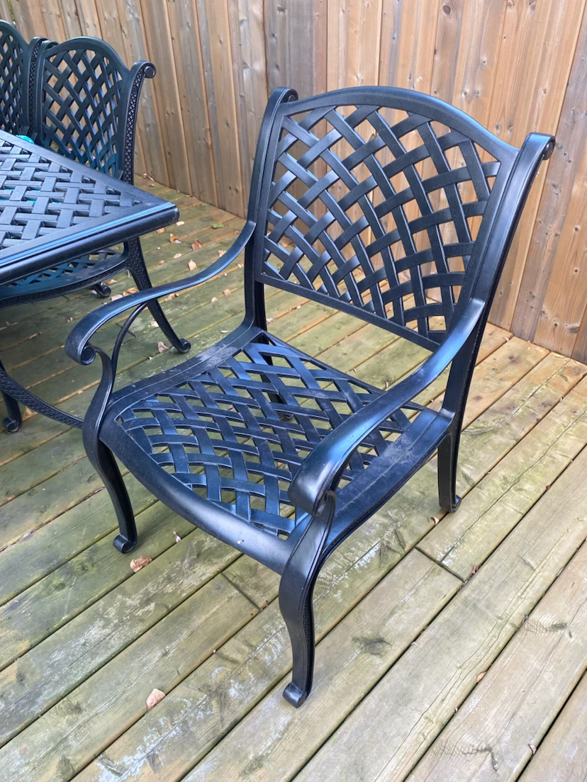 Outdoor Dot Furniture 6 Seat Solid Dining Set - photo 2