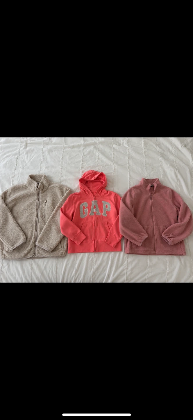 Gap Kids & The Children's Place Fleece Jackets Bundle