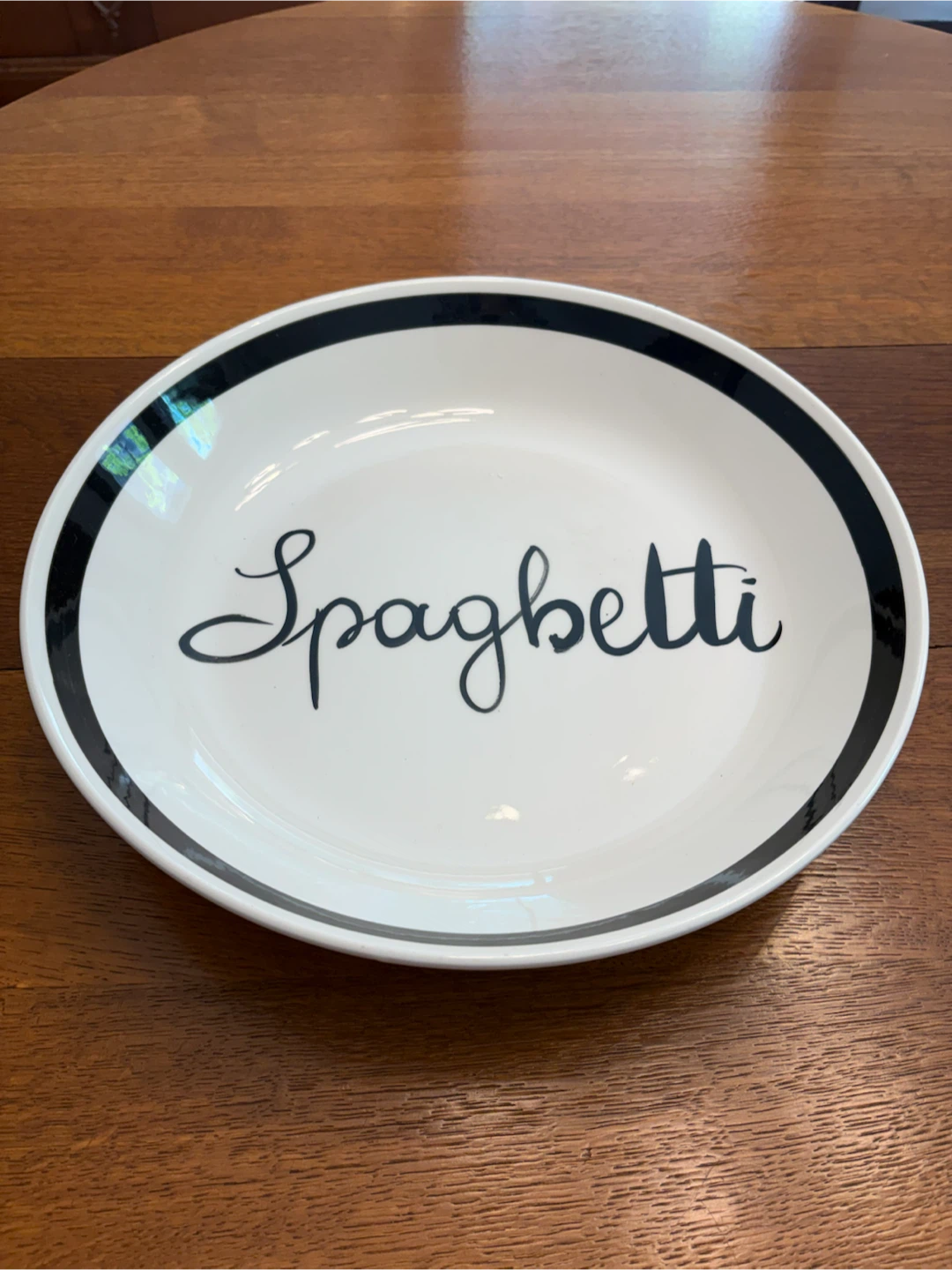 Large Spaghetti serving Bowl and Pasta Canister Set - photo 2