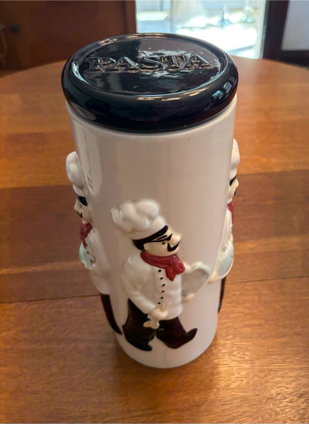 Large Spaghetti serving Bowl and Pasta Canister Set - photo 3