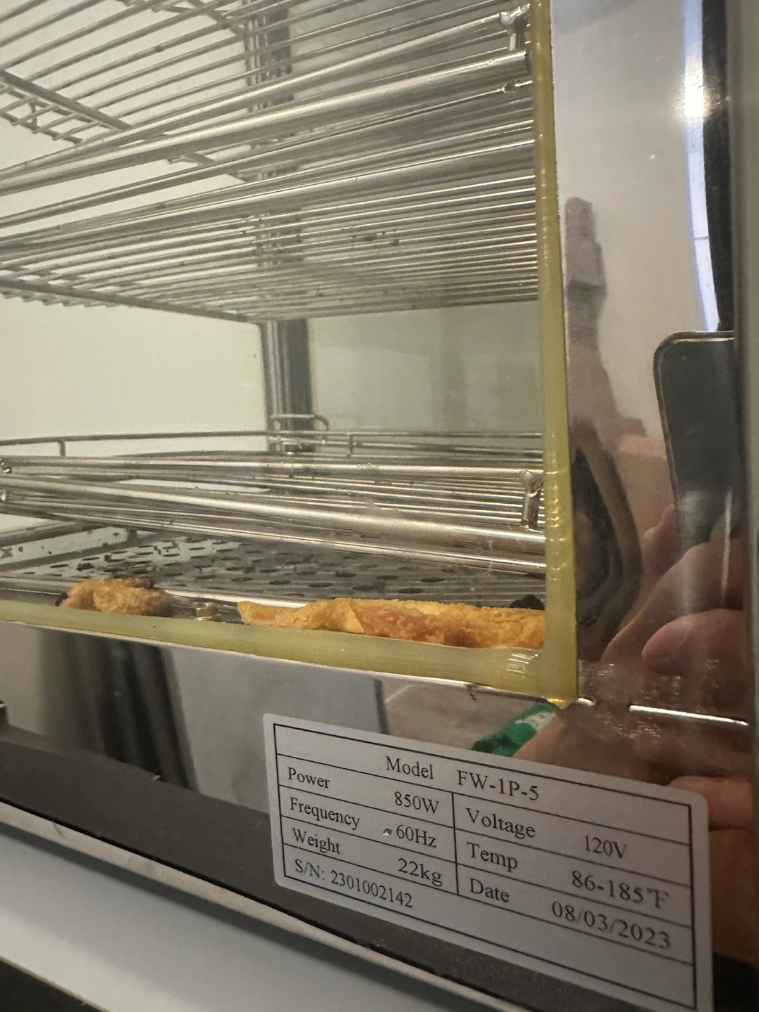 Commercial Food Warmer Display Case