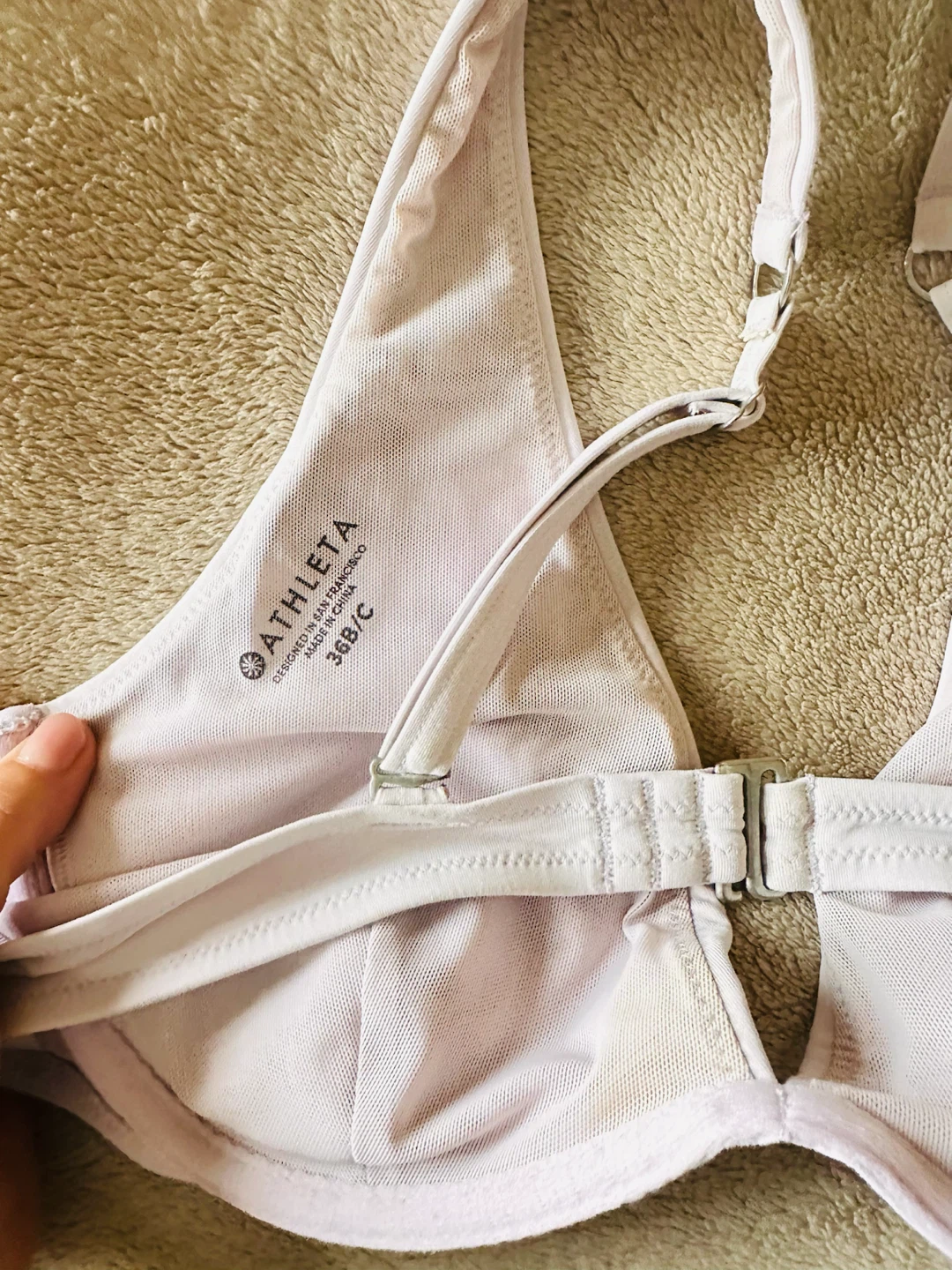 Athleta Light Purple Bra 36B/C - photo 2